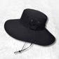 Chapeau Safari Homme Noir | UPF 50+