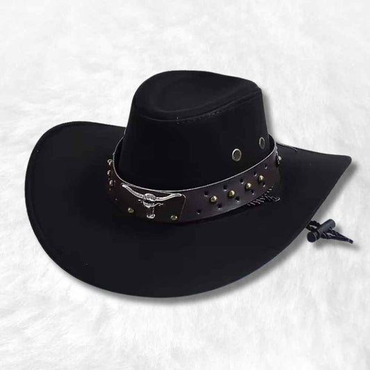Chapeau Western noir