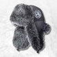 Chapka en Fourrure Homme​ grise